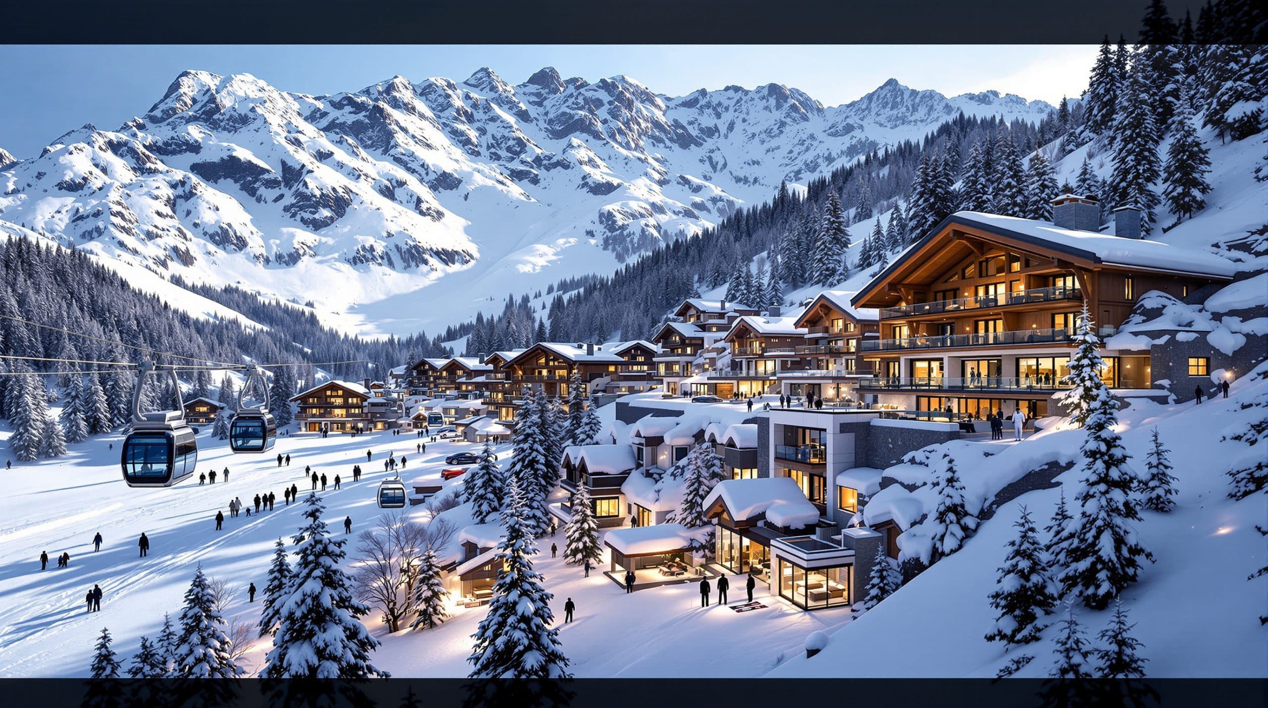 Immobilier de luxe dans les Alpes : Gstaad, Verbier ou Courchevel, où investir en 2026 ?